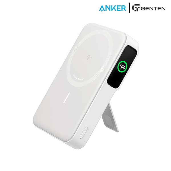 Picture of Anker MagGo Qi2 Certified 10000mAh 15W Ultra-Fast MagSafe Digital Display Power Bank