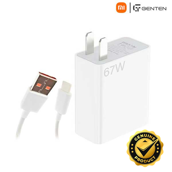 Picture of Xiaomi 67W (CN) USB Charger with 6A Type-C Data Cable