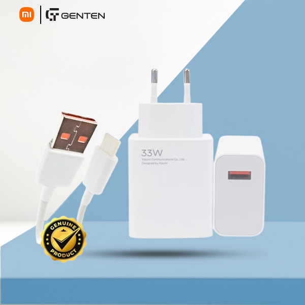 Picture of Xiaomi 33W (EU) Fast Charger Set with 6A Type-C Data Cable