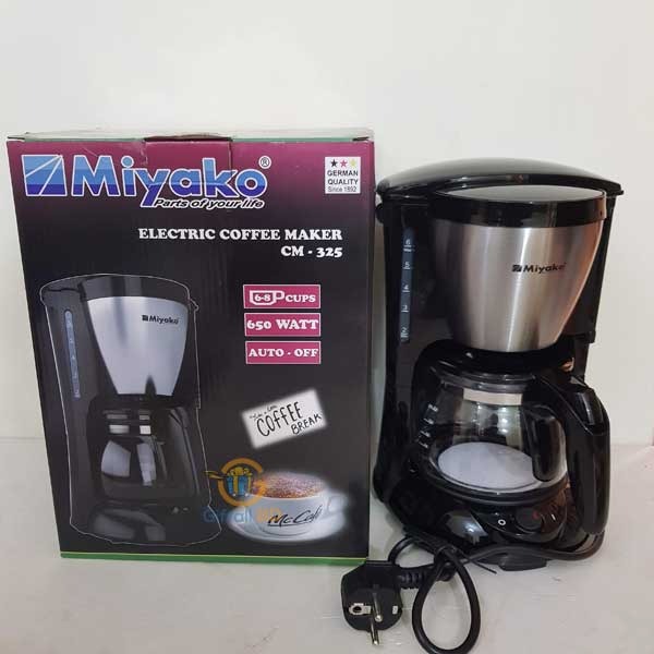 Picture of Miyako CM 325 Electric Coffee Maker 6-8 Cup Capacity