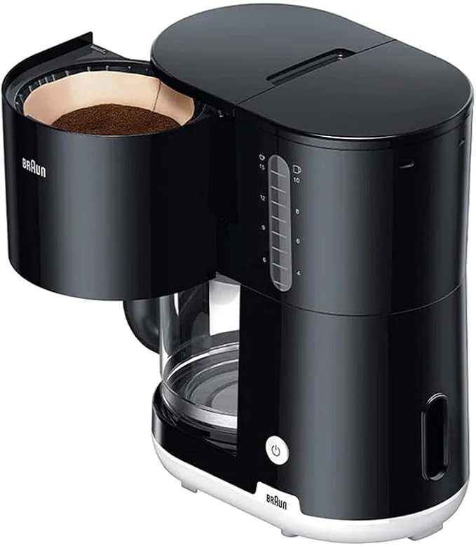Picture of Braun Breakfast1 KF1100BK Filter Coffee Maker,1000W, Black
