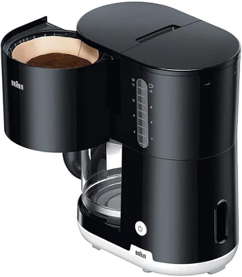 Picture of Braun Breakfast1 KF1100BK Filter Coffee Maker,1000W, Black
