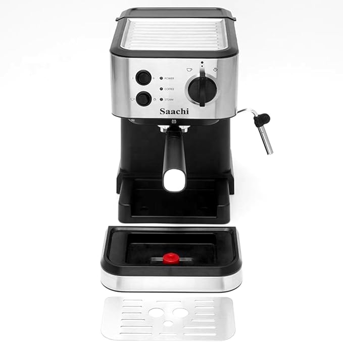 Picture of Saachi Coffee Maker NL-COF-7068-BK With 20 Bar High Pressure Pump