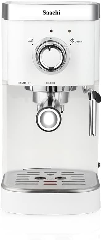 Picture of Saachi Capsule Coffee Machine NL-COF-7061-WH With 20 Bar Pressure Pump