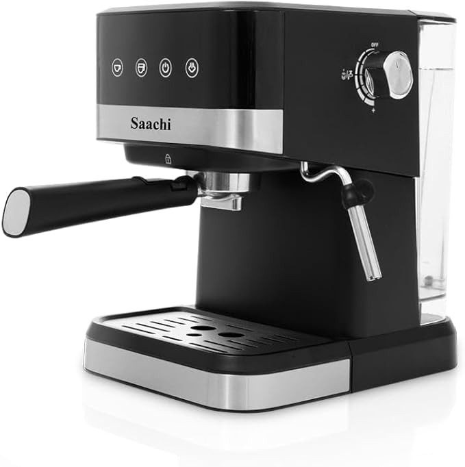 Picture of Saachi Coffee Maker NL-COF-7065-BK With 20 Bar High Pressure Pump