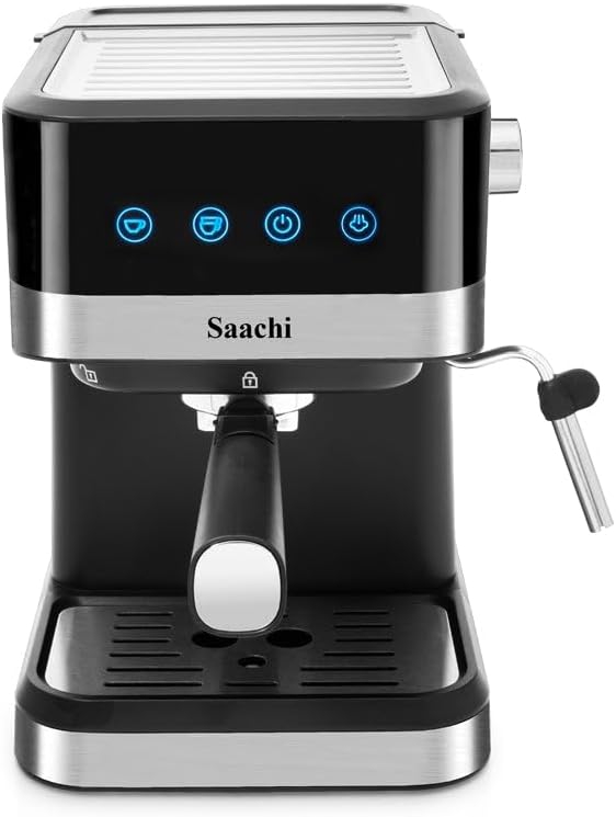 Picture of Saachi Coffee Maker NL-COF-7065-BK With 20 Bar High Pressure Pump