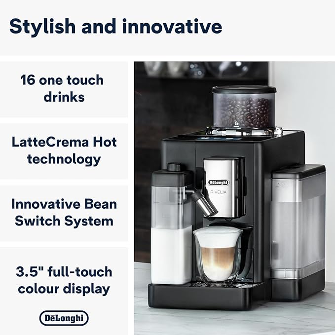 Picture of De'Longhi Rivelia EXAM440.55.B, Fully Automatic Coffee Machine