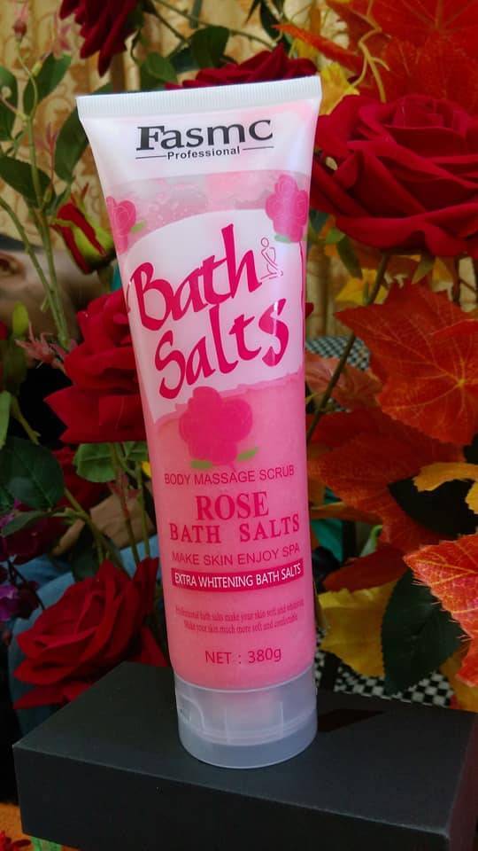 FASMC Bath Salts Body Massage Scrub Rose- 380ml Cosmetic Shopping Zone online shop bangladeshothoba.com