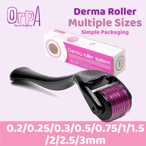 Derma Roller Micro Needle for Hair, Beard Growth and Facial Skin Therapy (0.5 mm) Cosmetic Shopping Zone online shop bangladeshothoba.com
