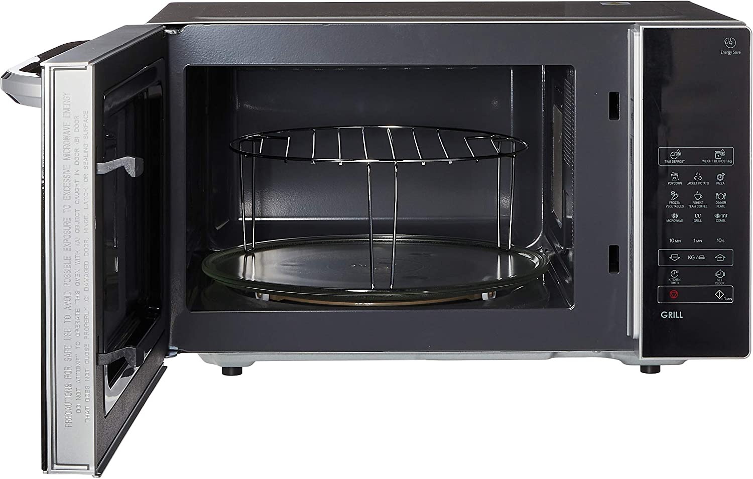 Picture of Sharp R-72E0-S Grill Microwave Oven | 25 Liter