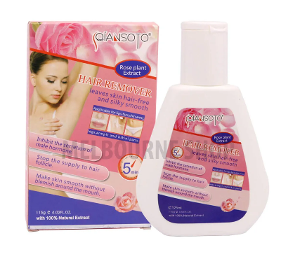 Picture of NEW! QIANSOTO HAIR REMOVAL (ROSE EXTRACT) 125ML