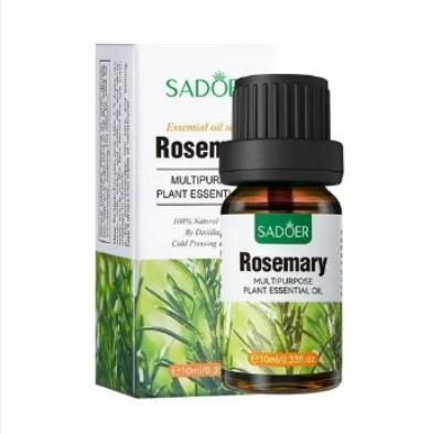 Picture of SADOER Rosemary Multipurpose Plant Essential Oil Moisturizing Skin Rejuvenation Lock Water-10ml