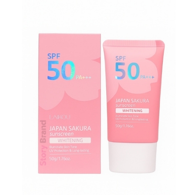 Picture of Laikou Japan Sakura Whitening Sunscreen SPF50 PA+++