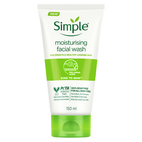 Picture of UK product Simple Kind to Skin Moisturising Facial Wash(150ml)