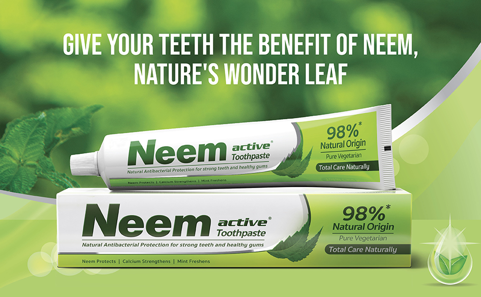 Picture of Indian Product Neem Active Toothpaste 98%Natural Origin 200 Gm