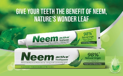 Picture of Indian Product Neem Active Toothpaste 98%Natural Origin 200 Gm