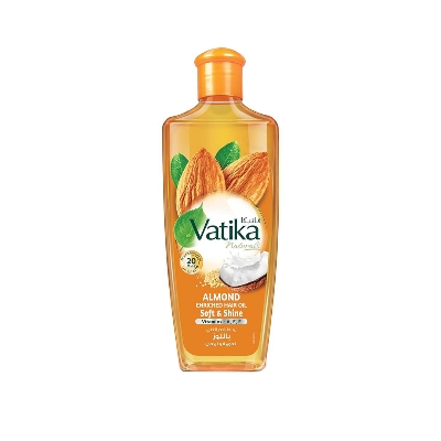 Picture of International UAE product Vatika Softness And Shine Naturals Almond Enriched Hair Oil With Coconut Sesame

(300ml)