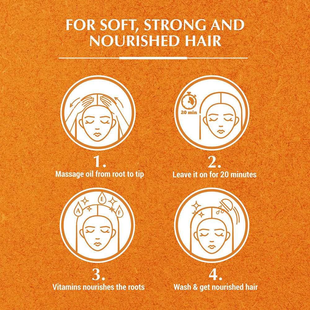 Picture of International UAE product Vatika Softness And Shine Naturals Almond Enriched Hair Oil With Coconut Sesame

(300ml)