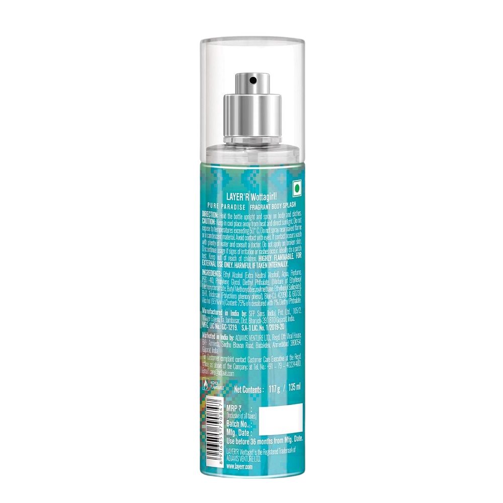 Picture of Layer'r Wottagirl
Pure Paradise Body Spray for Her

- 135ml