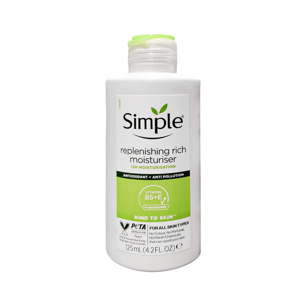 Picture of Simple Kind to Skin Replenishing Rich Moisturizer

(125ml)