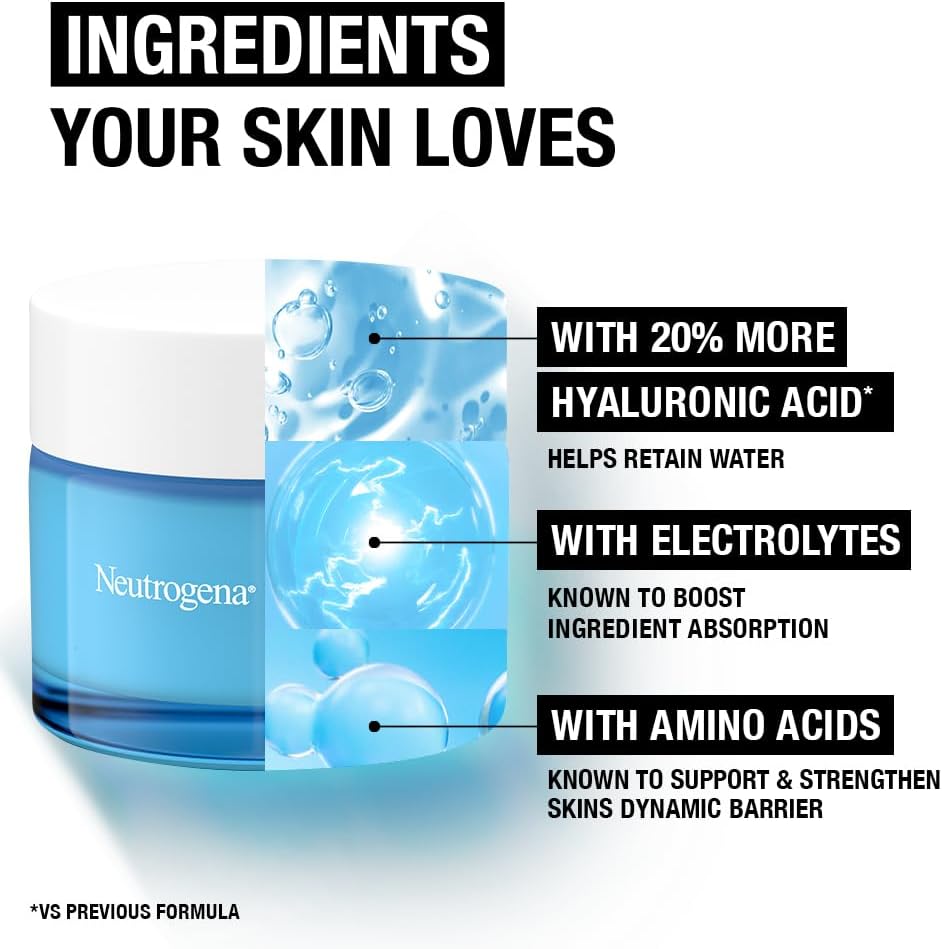 Picture of Neutrogena Hydro Boost Water Gel Moisturiser For Normal To Combination Skin 50ml
