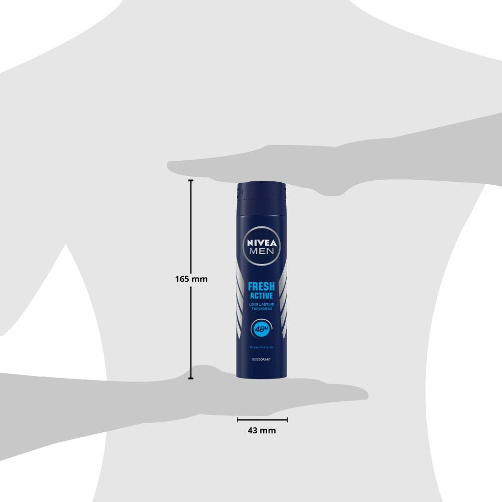 Picture of Nivea Men Body Spray Fresh Active Germany

(150ml)