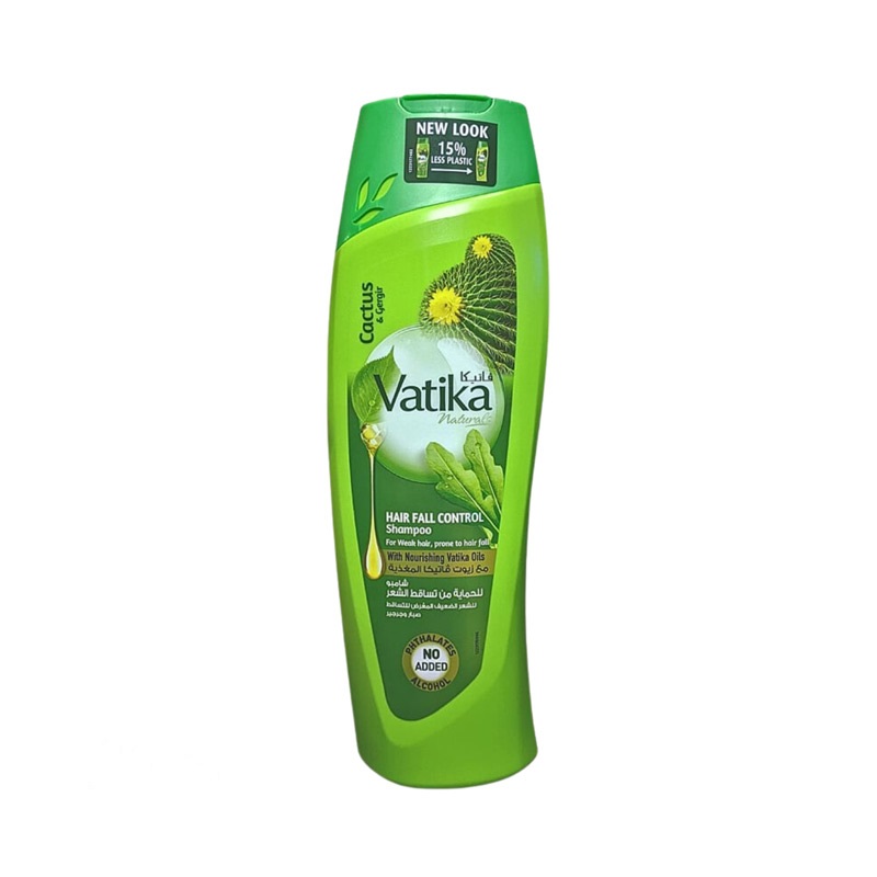 Picture of Vatika Naturals Hair Fall Control Shampoo - Cactus & Gergir-400ml