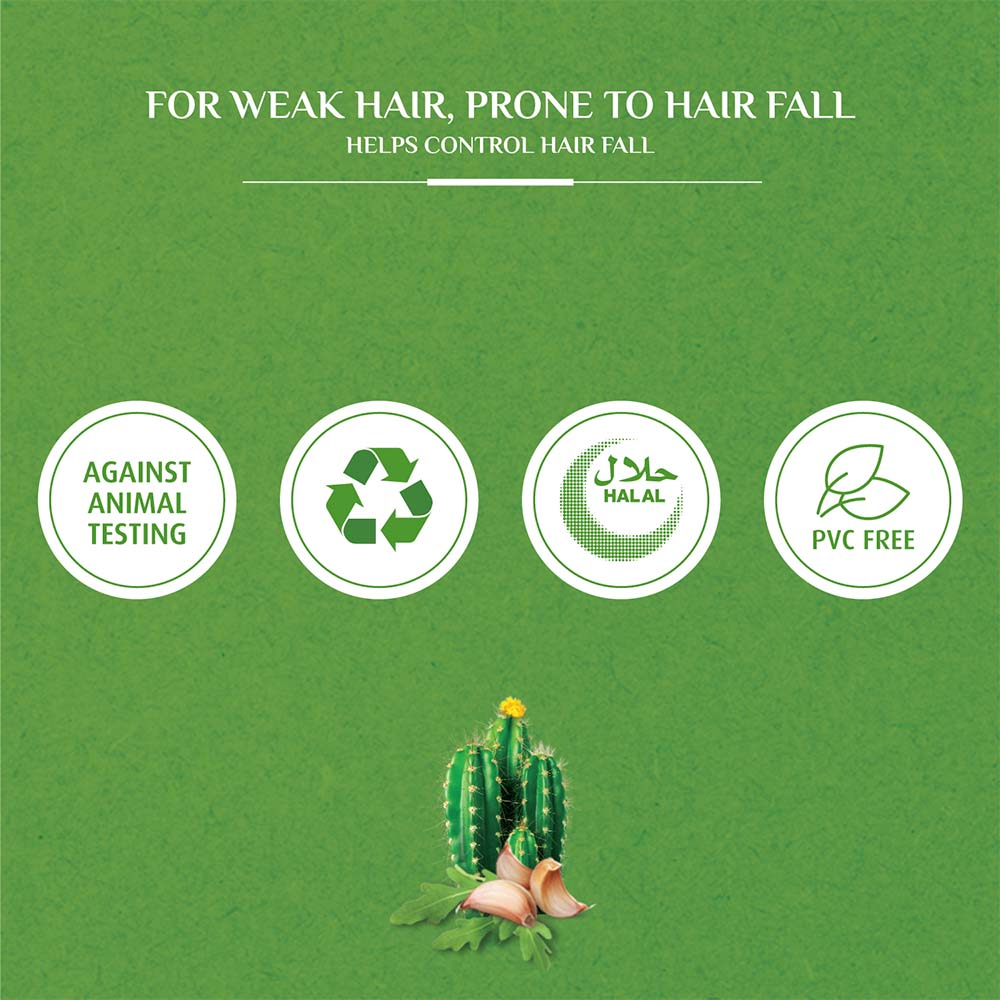 Picture of Vatika Naturals Hair Fall Control Shampoo - Cactus & Gergir-400ml