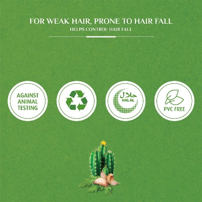 Picture of Vatika Naturals Hair Fall Control Shampoo - Cactus & Gergir-400ml
