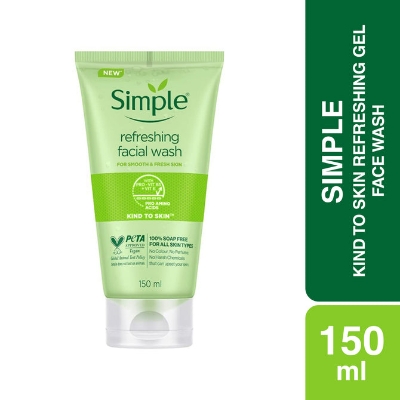 Picture of International UK product Simple Kind To Skin Refreshing Facial Wash Gel

(150ml)