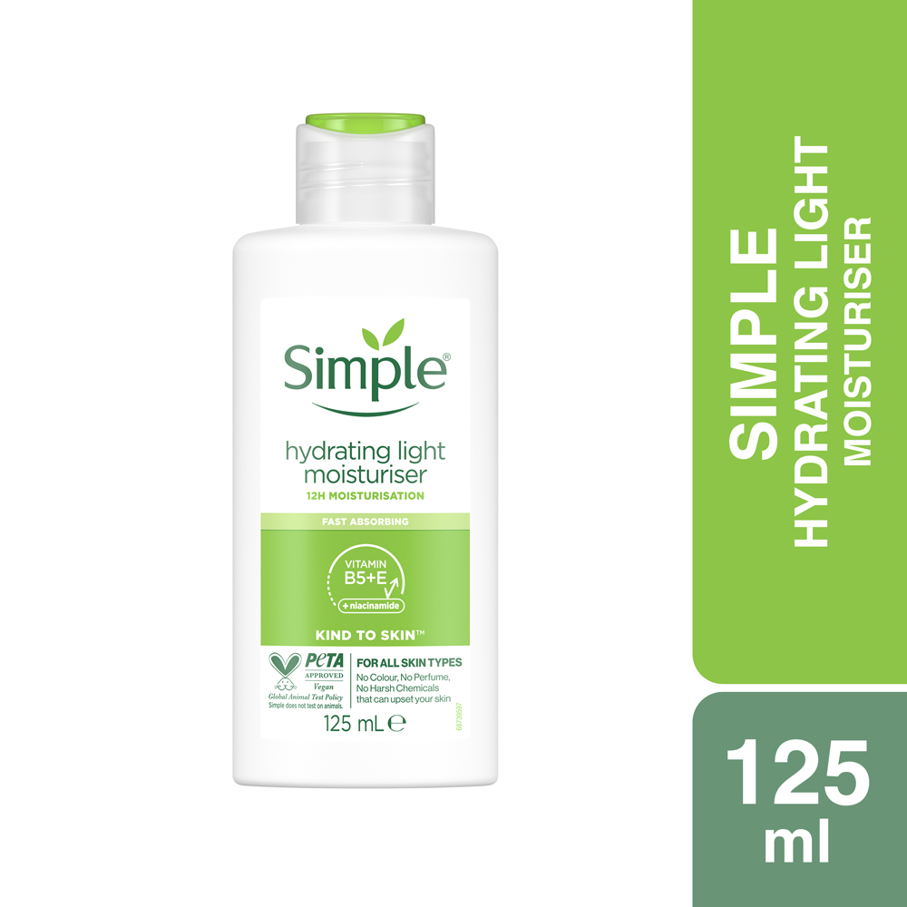 Picture of UK product Simple Kind to Skin Hydrating Light Moisturiser(125ml)