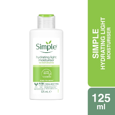 Picture of UK product Simple Kind to Skin Hydrating Light Moisturiser(125ml)