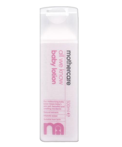 Picture of Mothercare All We Know Baby Lotion From 0+ Months 300ml