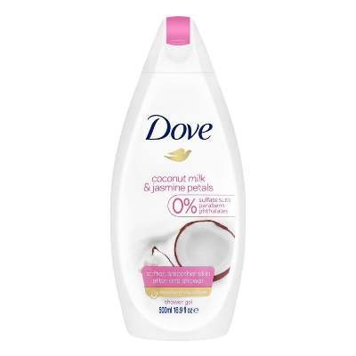 Picture of Dove Coconut Milk & jasmine petals Moisturising Cream Shower Gel 500 Ml