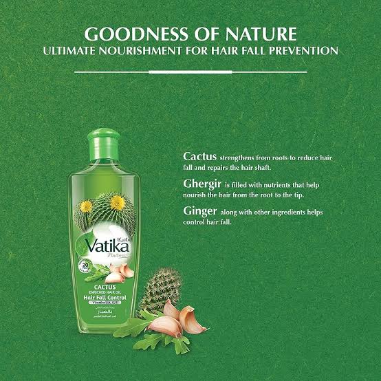 Picture of International UAE product Hair care Vatika CACTUS hair oil - 300ml