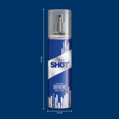 Picture of International Indian product Layer'r Shot Deep Desire Deo Body Spray

(135ml)