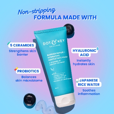 Picture of Dot & Key Barrier Repair + Hydrating Gentle Face Wash -100 gm