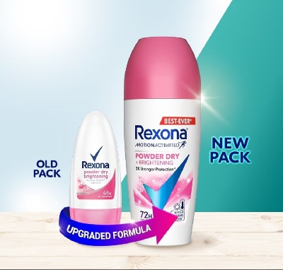 Picture of International Products Rexna Women Roll On Powder Dry (45ml)