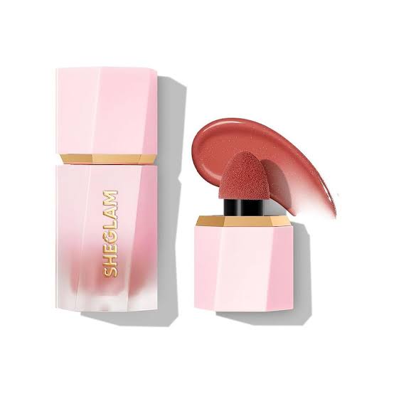 Picture of SHEGLAM Color Bloom Liquid Blush Matte Finish-Risky Business