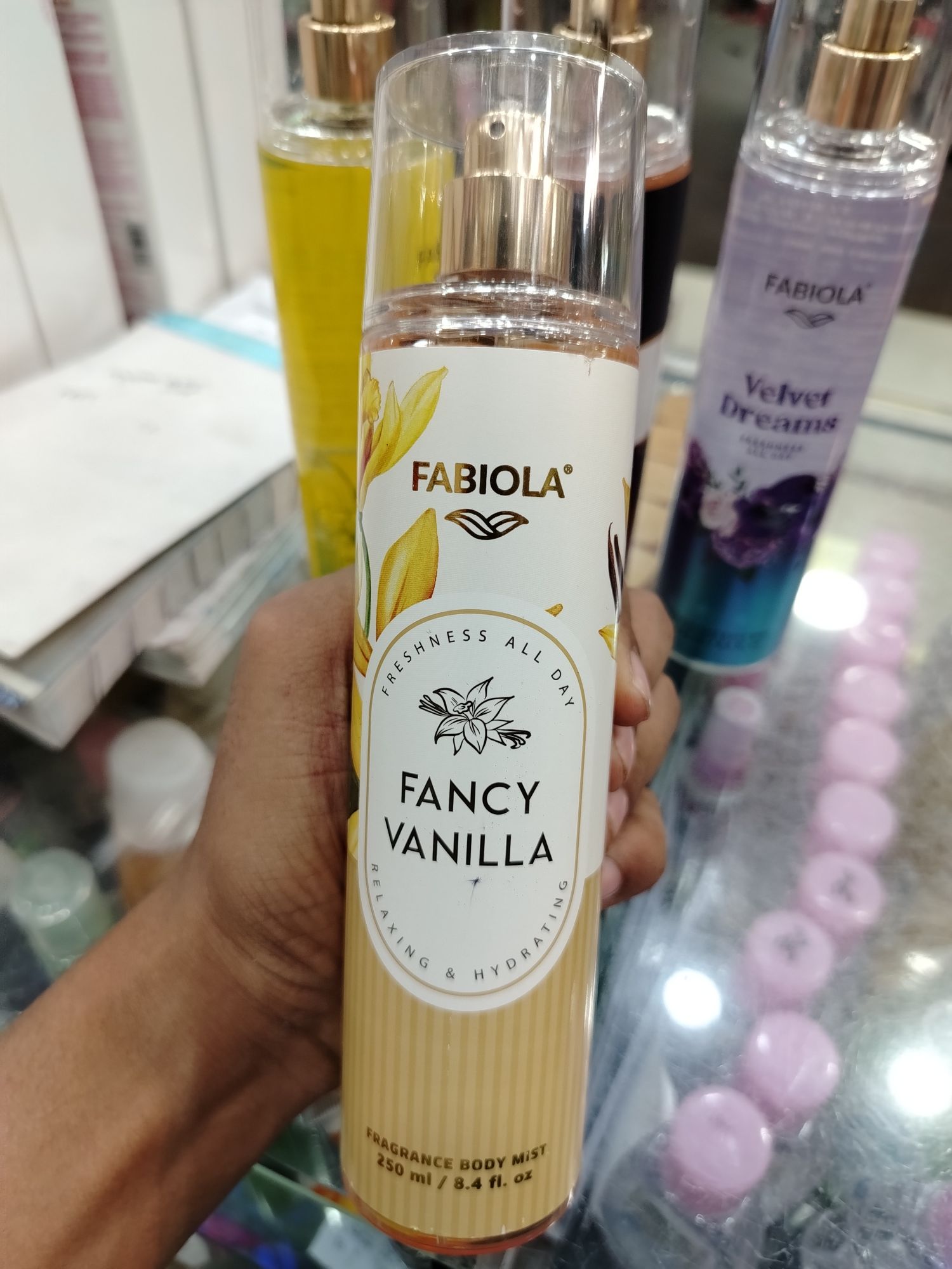 Picture of Fabiola Fancy Vanilla Fragrance Body Mist - 250ml