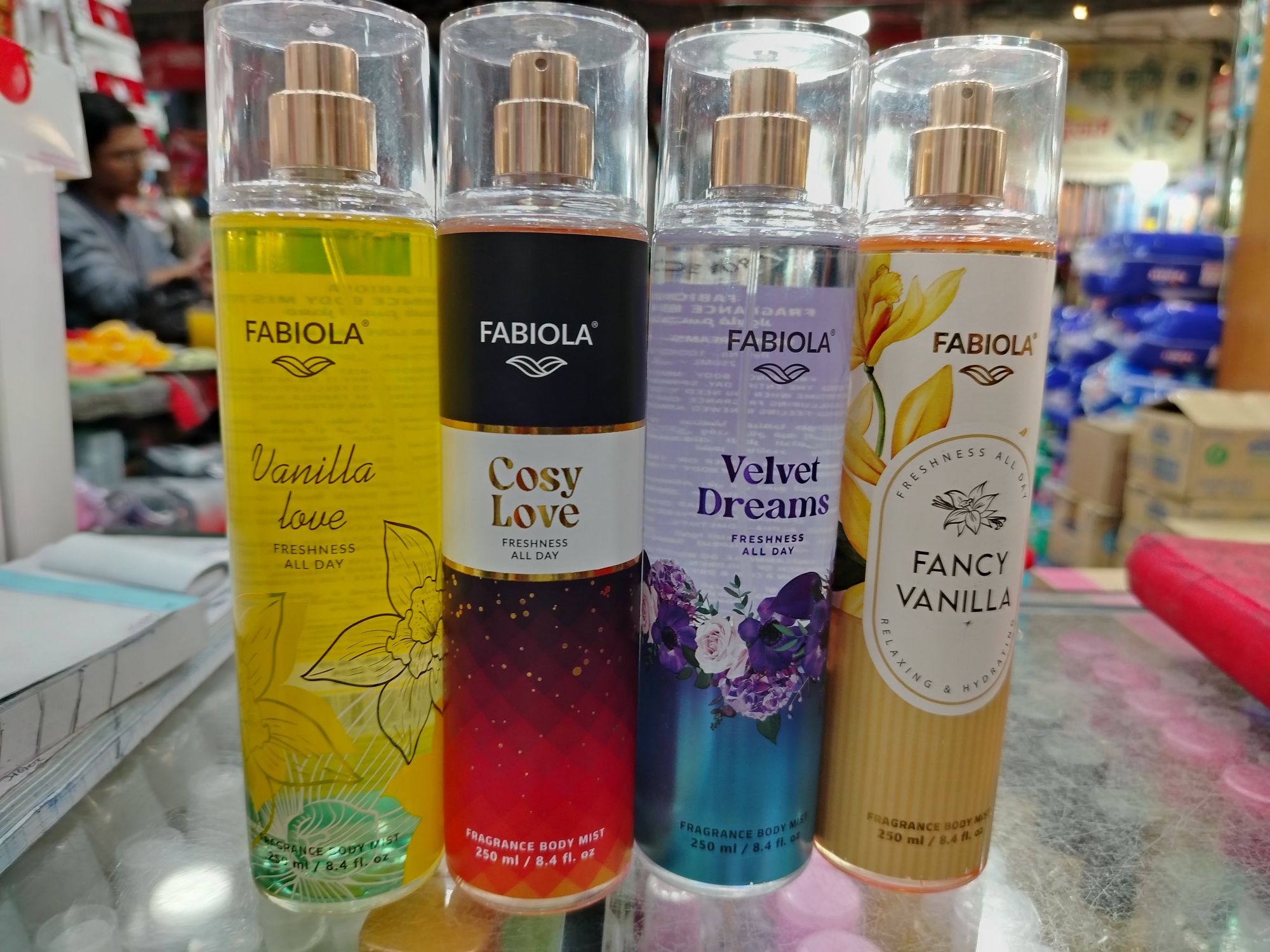 Picture of Fabiola Fancy Vanilla Fragrance Body Mist - 250ml