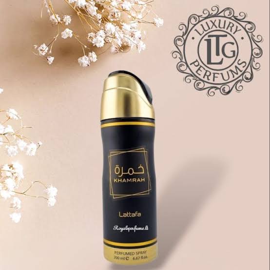 Picture of Lattafa Khamrah Deodorant Spray (200ml) - 100% Original