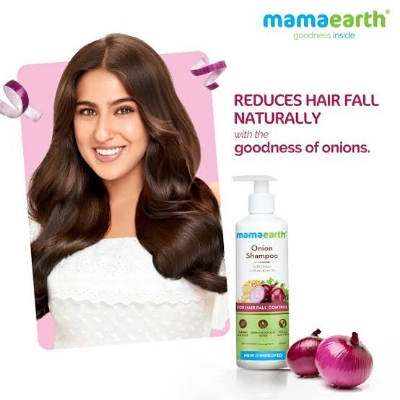 Picture of Mamaearth Onion Shampoo for Hair Fall Control & Hair Growth 250ml