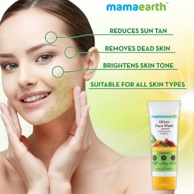 Picture of Mamaearth Ubtan Face Wash-100ml