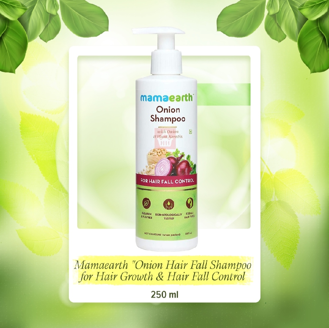 Picture of Mamaearth Onion Shampoo for Hair Fall Control & Hair Growth 250ml