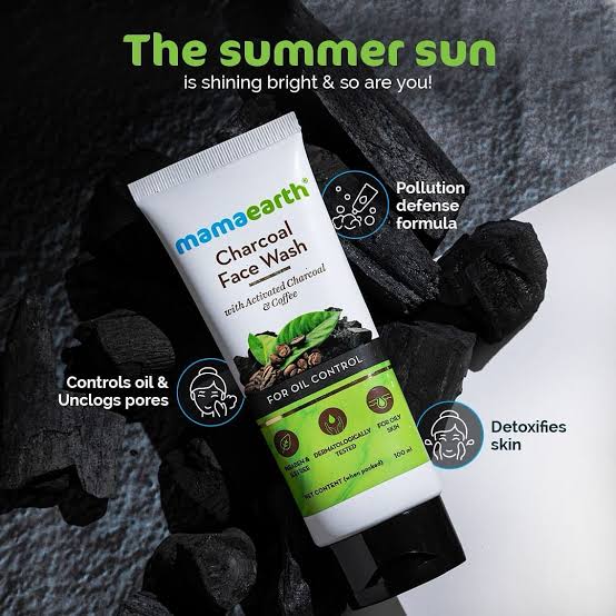 Picture of Mamaearth charcoal facewash for oil control - 100 ml