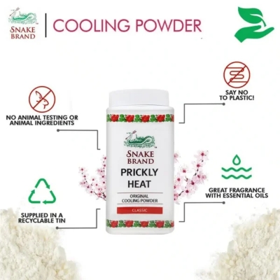Picture of Snake Brand Prickly Heat Cooling Classic Powder 50gm