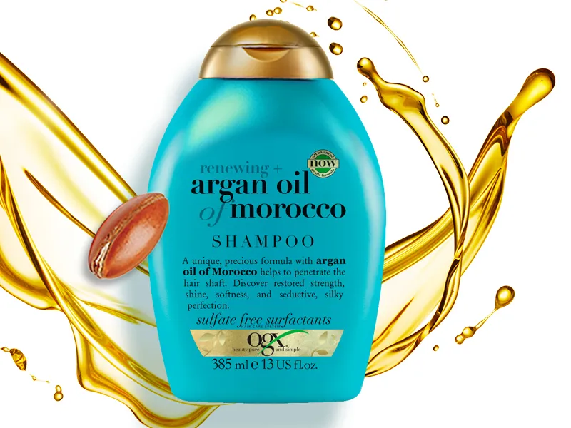 Picture of OGX Renewing Moroccan Argan Oil Shampoo 385ml