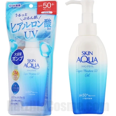 Picture of Japanese Products Skin Aqua Super Moisture Gel Pump (Spf50 + Pa ++++) 140g