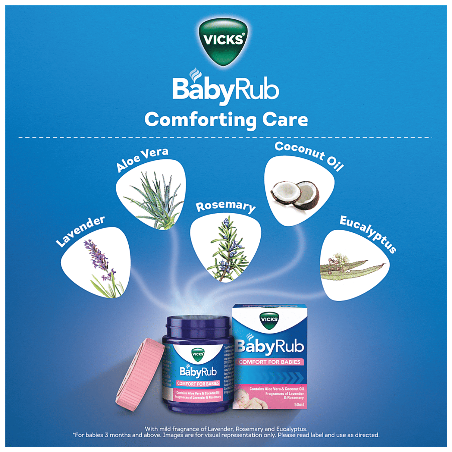 Picture of Vicks Babyrub Comforting Care (indian) -25ml
